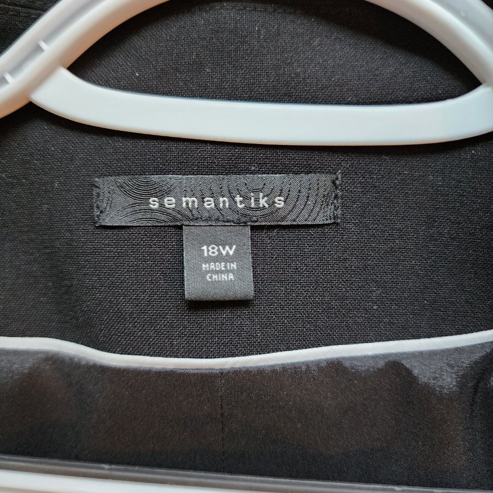 Semantics Fully Lined Classic Single Breasted Bla… - image 4